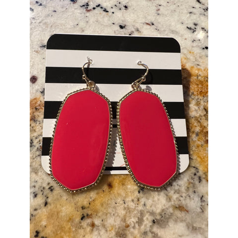 KASI EARRINGS IN HOT PINK-Body and Sol