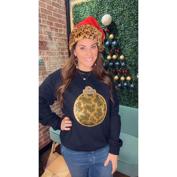 LEOPARD ORNAMENT SWEATSHIRT-Body and Sol
