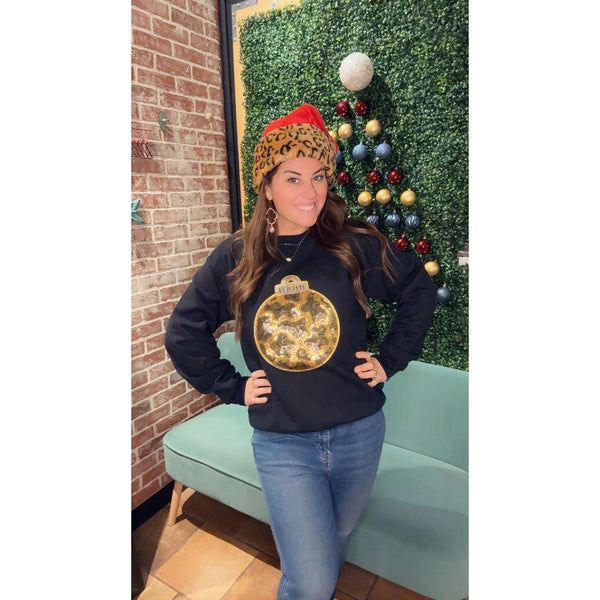LEOPARD ORNAMENT SWEATSHIRT-Body and Sol