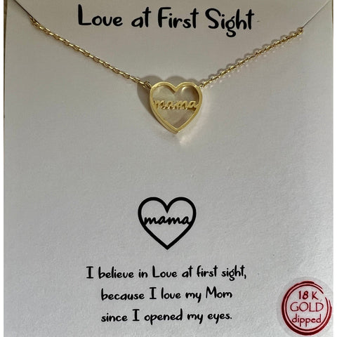 LOVE AT FIRST SIGHT NECKLACE-Body and Sol