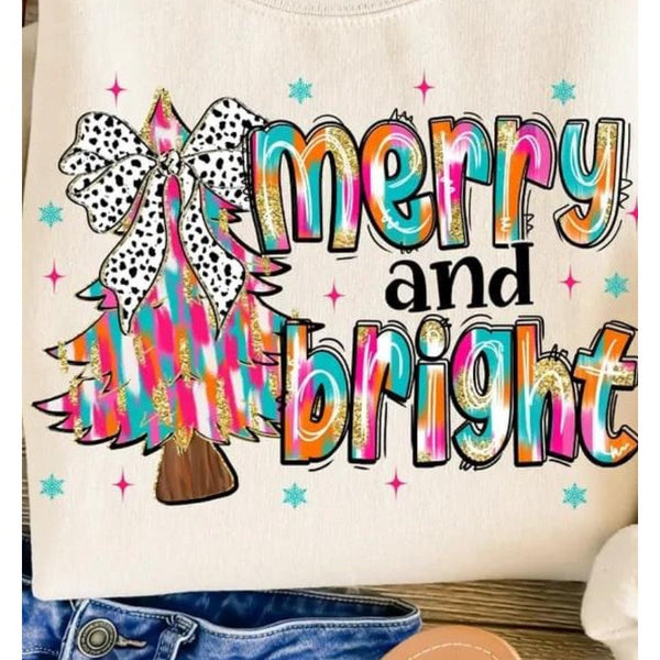 MERRY & BRIGHT TEE-Body and Sol