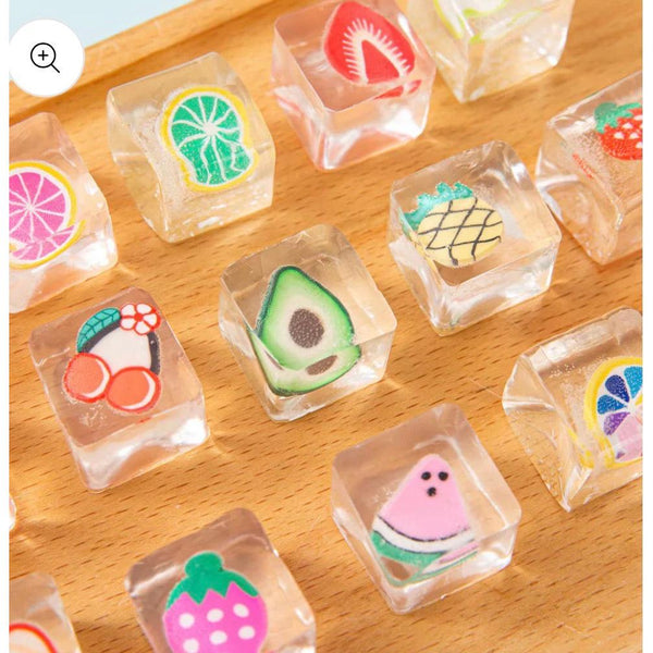 MINI FRUIT CUBE SQUISHY-Body and Sol