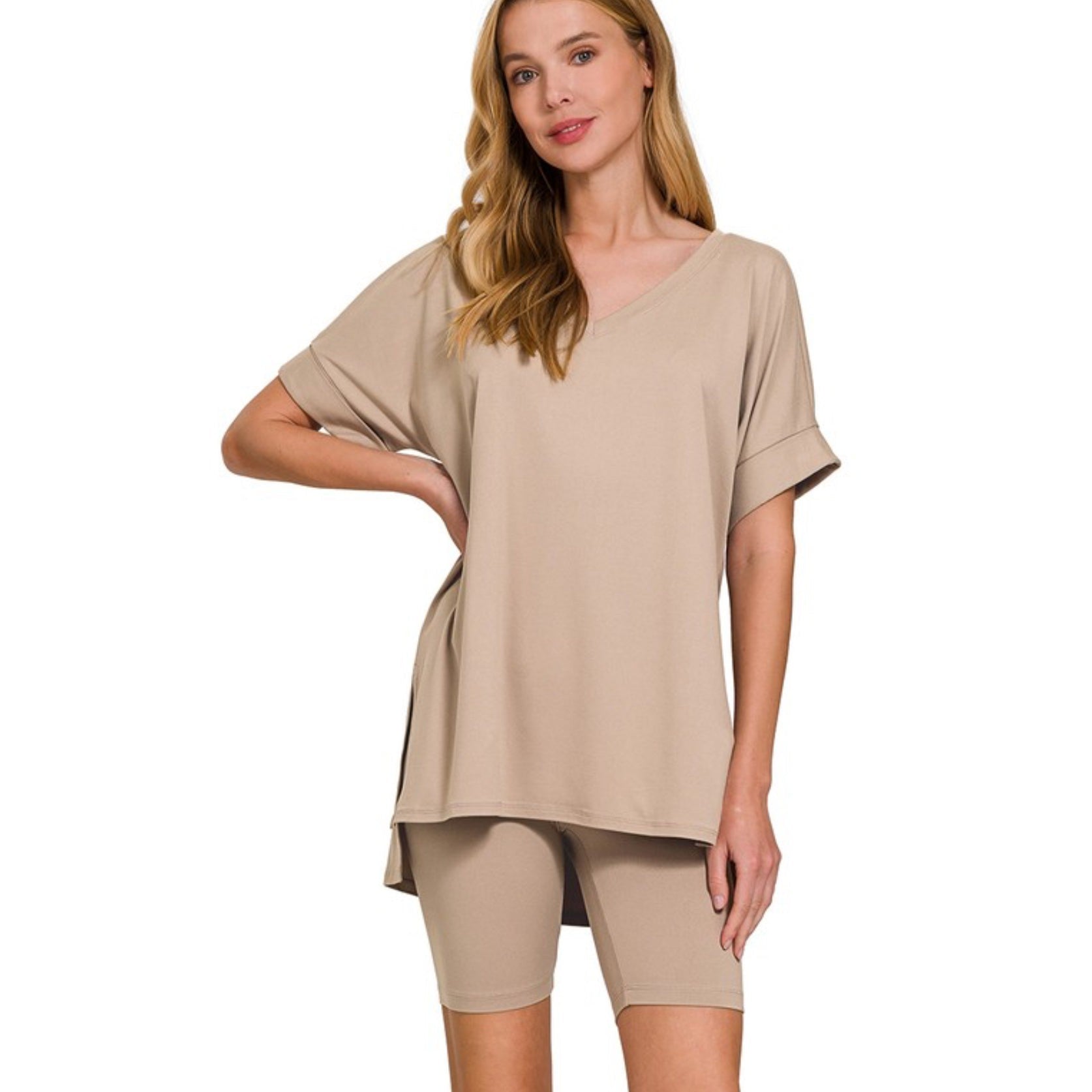 OAKLEE'S OVERSIZED SET -Light Mocha-Body and Sol