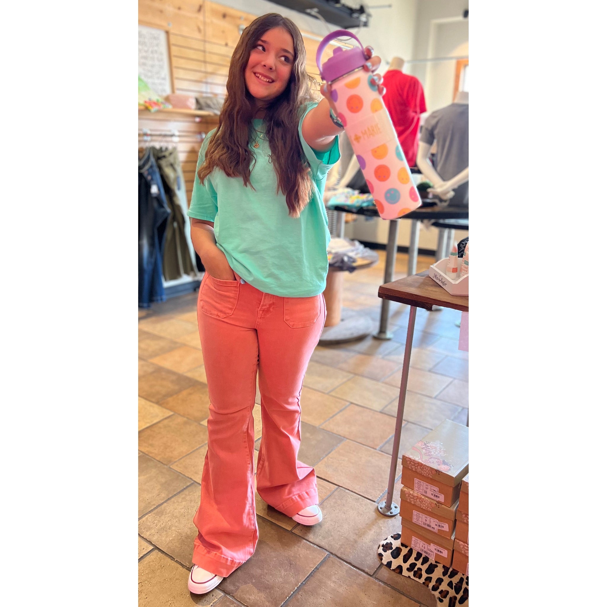 PEACH BLOSSOM PANTS-Body and Sol