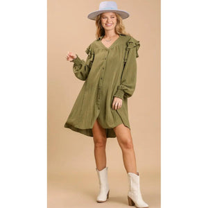 PISTACHIO BLISS DRESS-Body and Sol