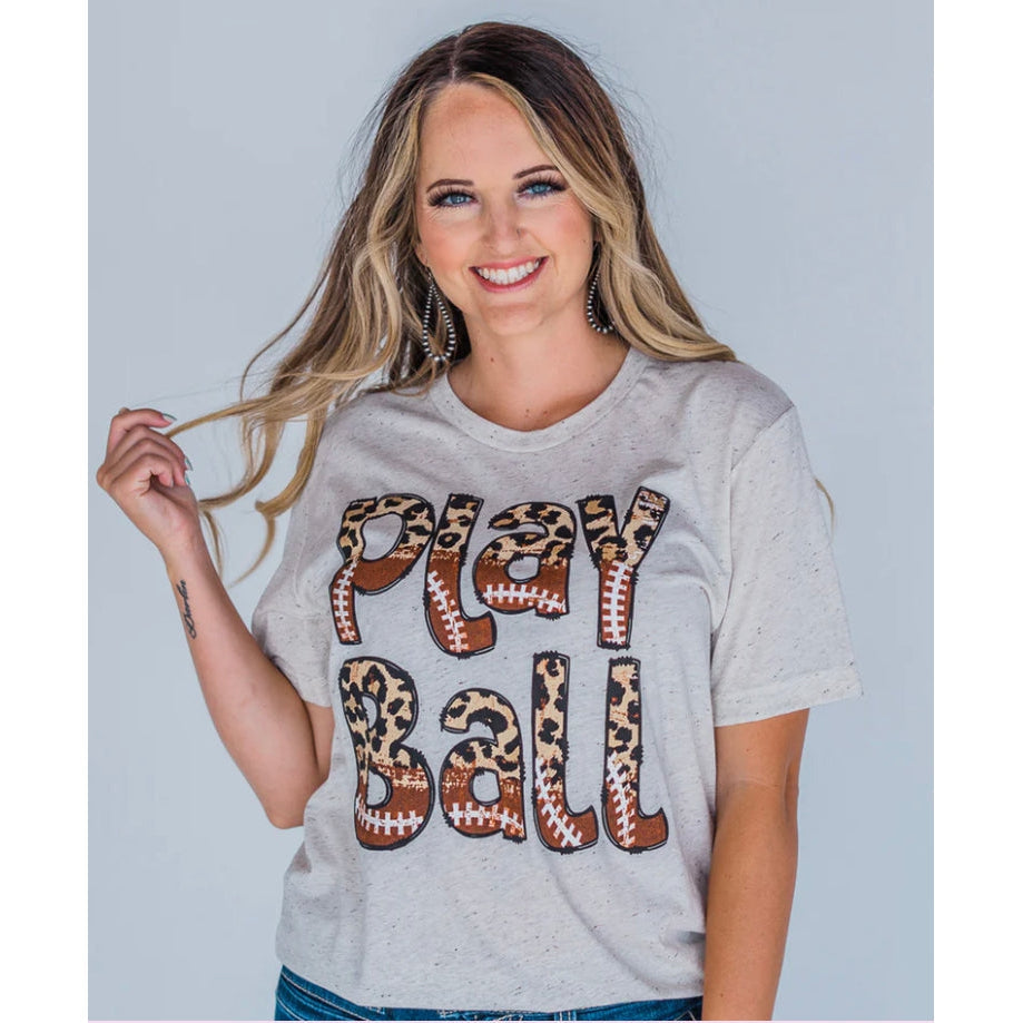 PLAY BALL FOOTBALL TEE-Body and Sol