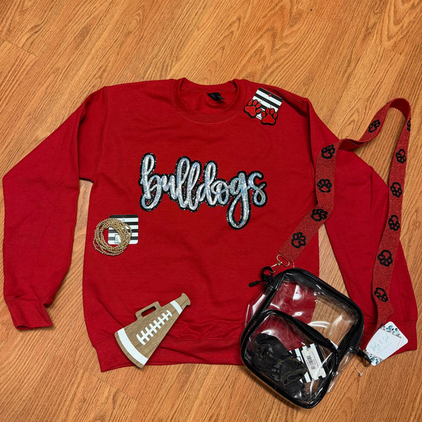RED BULLDOG SWEATSHIRT-Body and Sol