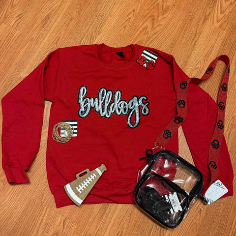 RED BULLDOG SWEATSHIRT-Body and Sol