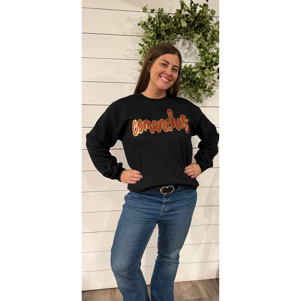 RED & GOLD COMANCHES SWEATSHIRT-Body and Sol