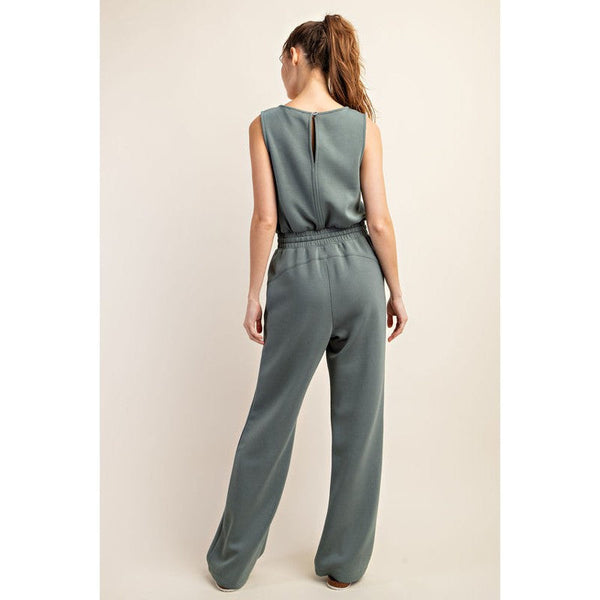 SAGE LEAF ROMPER-Body and Sol