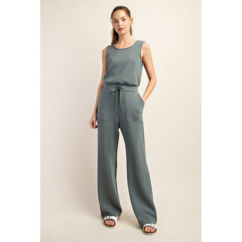 SAGE LEAF ROMPER-Body and Sol