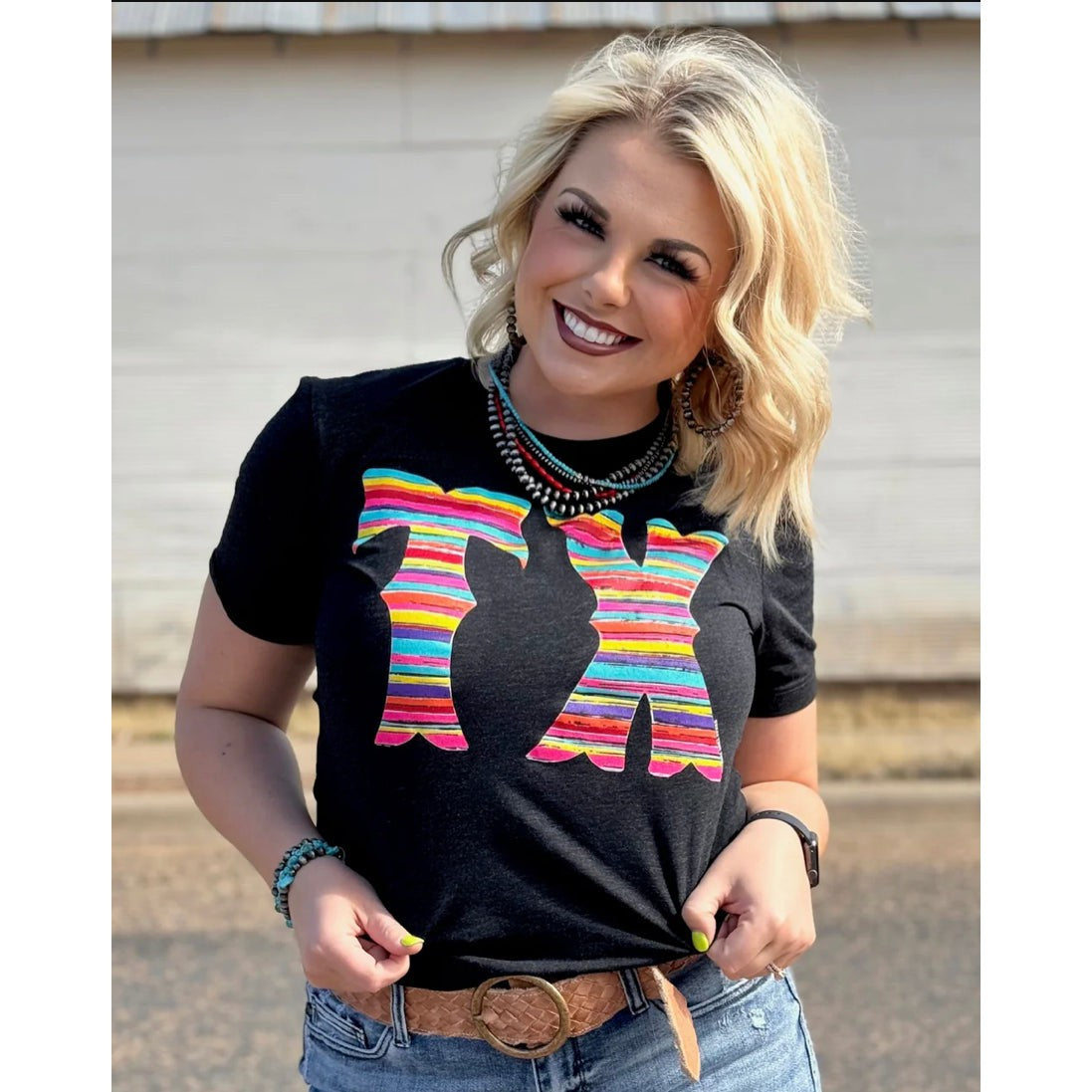 SERAPE TEXAS TEE-Body and Sol