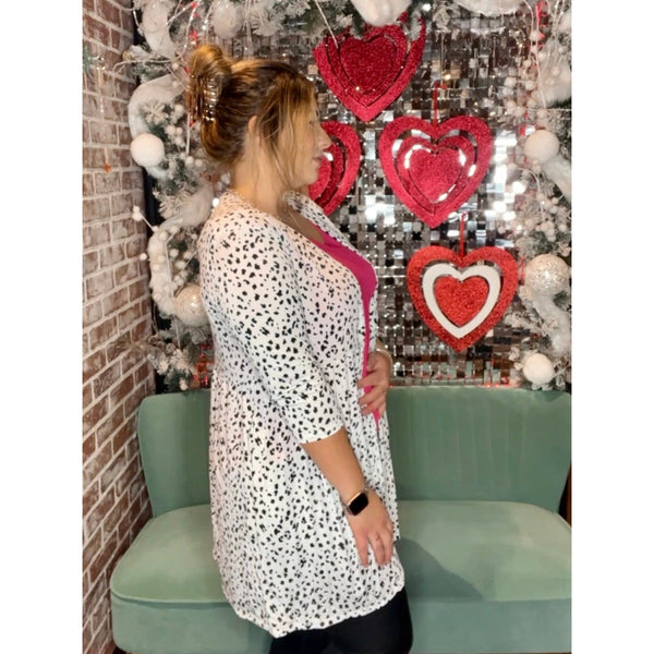 SPOTTED IN LOVE CARDIGAN-Body and Sol
