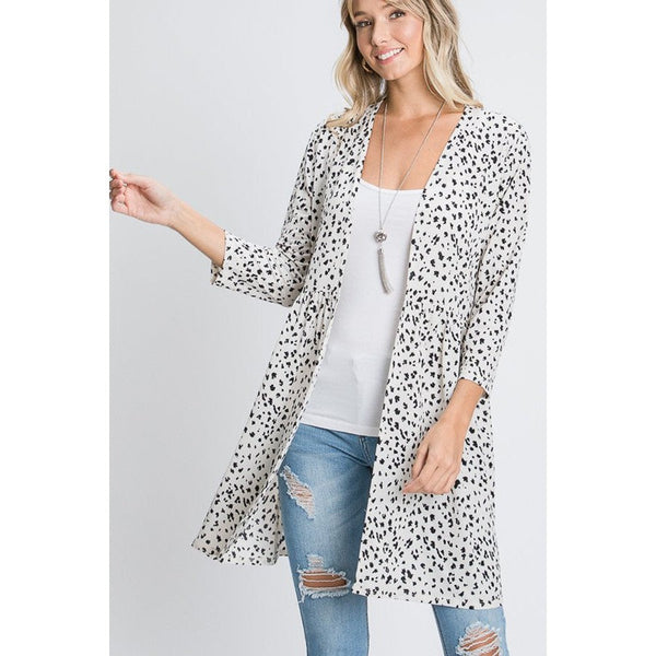 SPOTTED IN LOVE CARDIGAN-Body and Sol