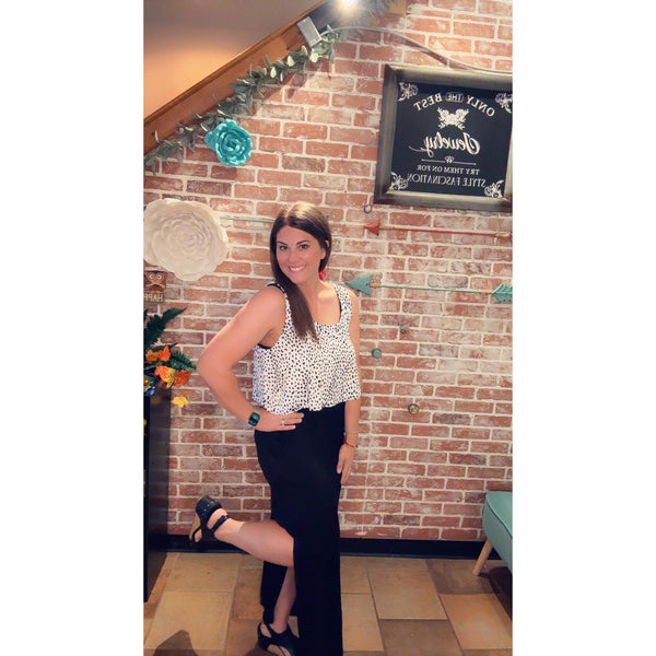 SPOTTED IN LOVE DRESS-Body and Sol