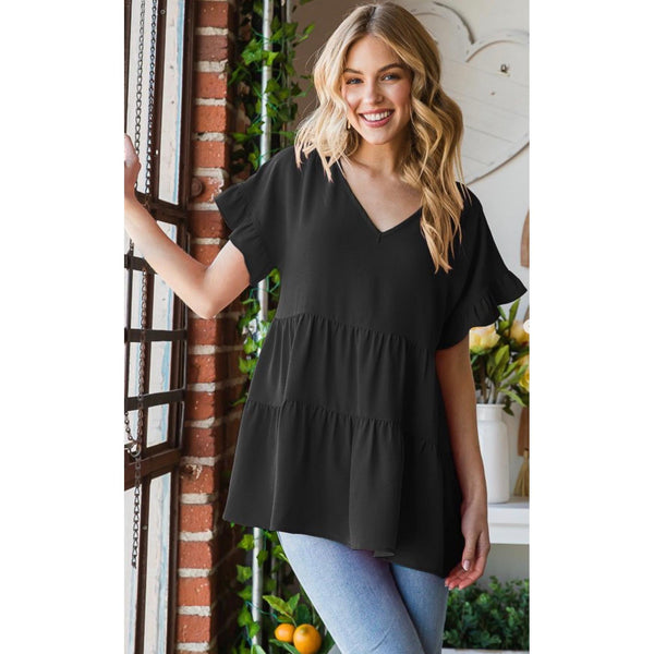 SUMMER LOVE TOP- Black-Body and Sol
