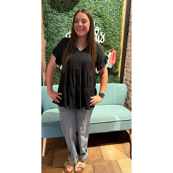 SUMMER LOVE TOP- Black-Body and Sol