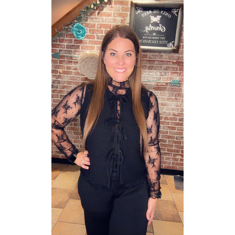SWEET TRIO VEST IN BLACK-Body and Sol