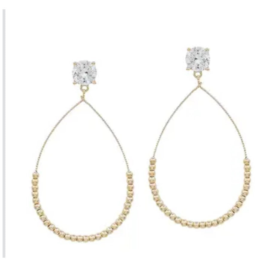 TARA EARRINGS IN GOLD-Body and Sol