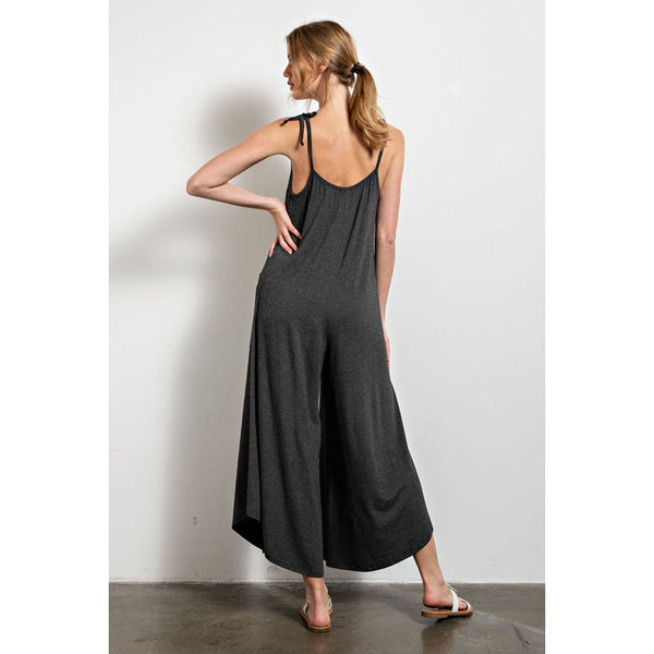 TAYLOR'S JUMPSUIT IN CHARCOAL-Body and Sol