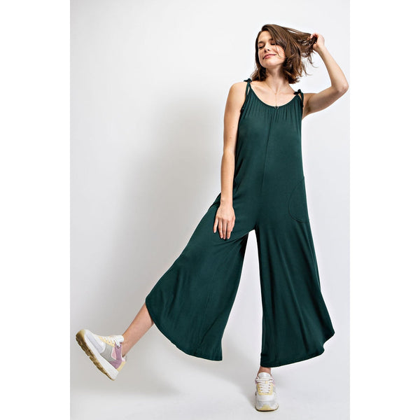 TAYLOR'S JUMPSUIT IN MIDNIGHT GREEN-Body and Sol