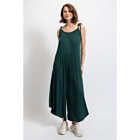 TAYLOR'S JUMPSUIT IN MIDNIGHT GREEN-Body and Sol