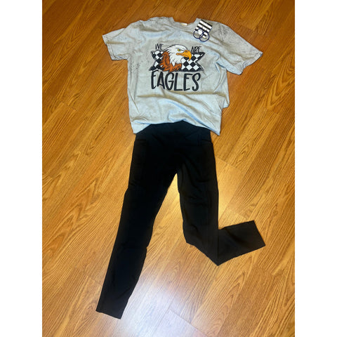 YOGA PANTS WITH SIDE POCKETS - Black-Body and Sol