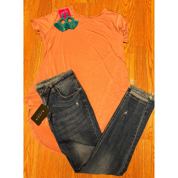 APRICOT TEE-Body and Sol