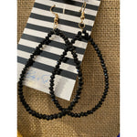 BEADED TEARDROP EARRINGS-Body and Sol