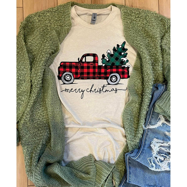 CHRISTMAS TRUCK TEE-Body and Sol