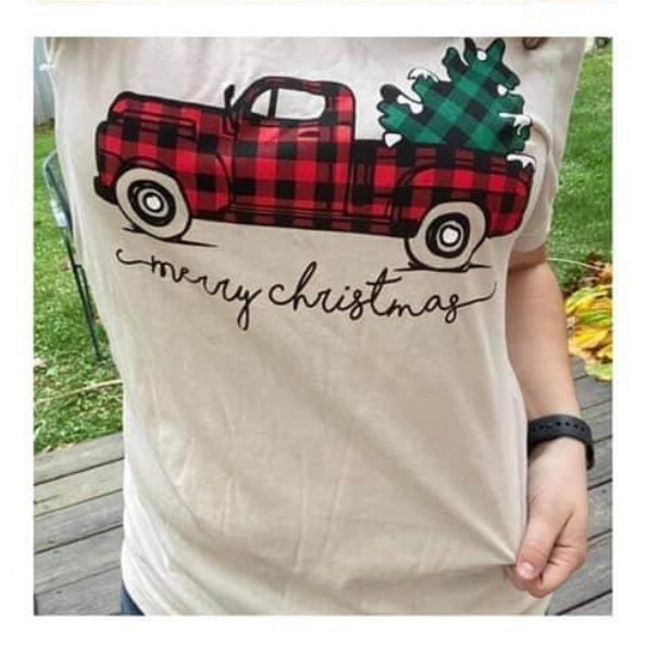CHRISTMAS TRUCK TEE-Body and Sol