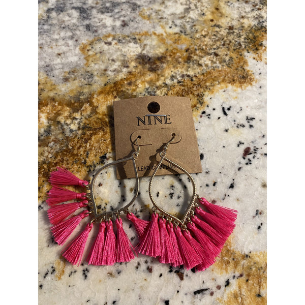 COLORED TASSEL EARRINGS-Body and Sol