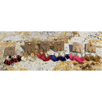 COLORED TASSEL EARRINGS-Body and Sol