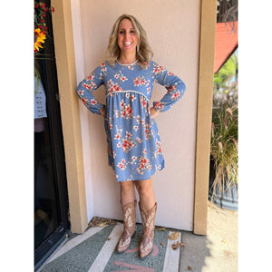 DIXIE FLORAL DRESS-Body and Sol