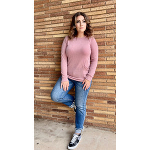 DUSTY PINK POCKET TOP-Body and Sol