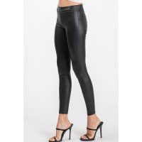 FAUX LEATHER LEGGINGS-Body and Sol