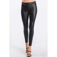 FAUX LEATHER LEGGINGS-Body and Sol