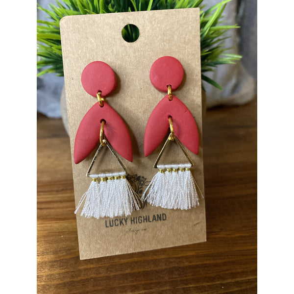 LUCKY HIGHLAND 3 TIERED EARRINGS-Body and Sol