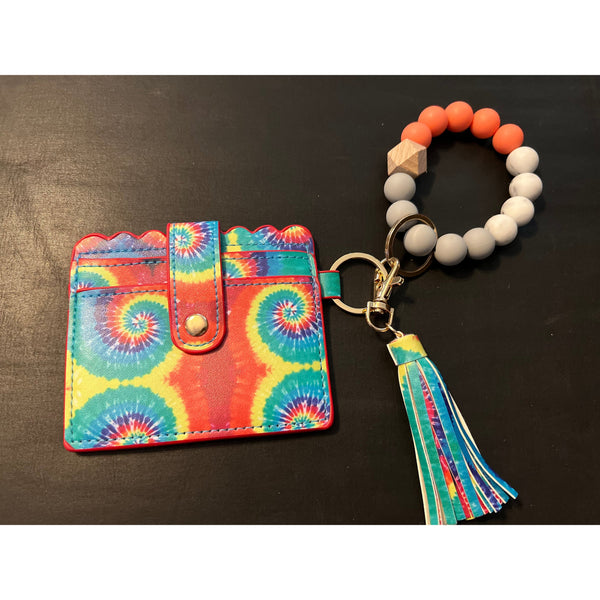 SILICONE KEYCHAIN WITH CARD HOLDER-Body and Sol