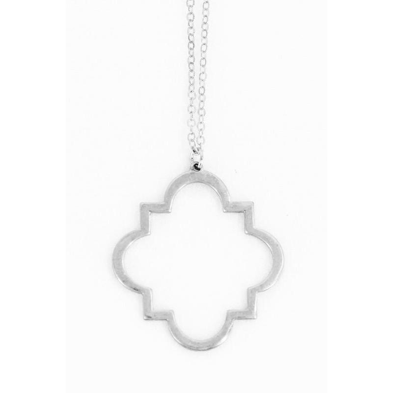 Silver Plated Pendant Necklace-Body and Sol
