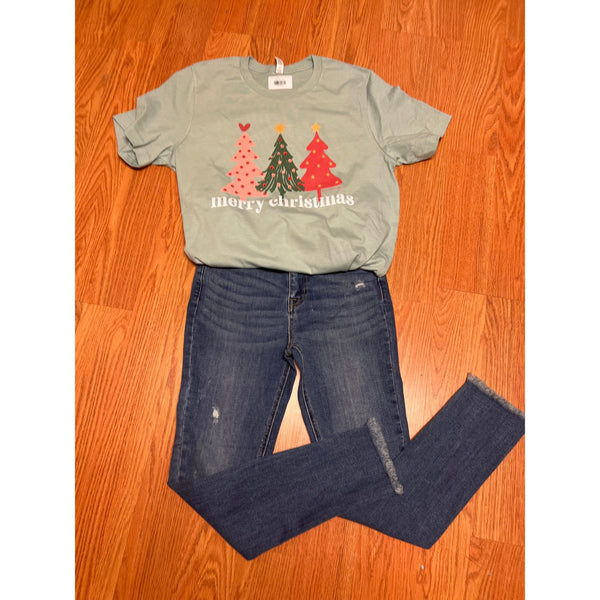 VINTAGE MERRY CHRISTMAS TEE-Body and Sol